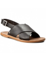 Dámské sandály v černé barvě Pepe Jeans MALIBU CROSSED