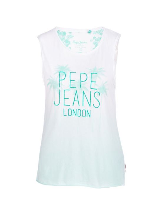 Lehké tílko Pepe Jeans TIKY T-SHIRT zelené