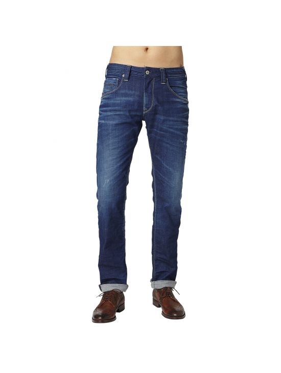 Tmavomodré komfortní džíny Pepe Jeans ZINC