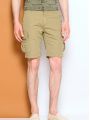 Khaki kraťasy s kapsami Pepe Jeans OLIVIER