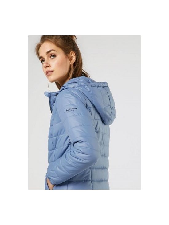 Modrá zimní bunda Pepe Jeans ALANIAc