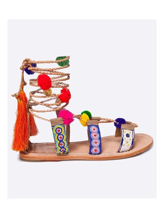 Sandále s bambulkami Pepe Jeans MALIBU POMPOM