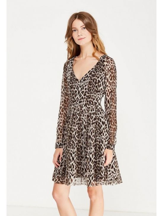 Šaty s leopardím vzorem Pepe Jeand MARRY