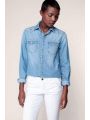 Modrá džínová košile Pepe Jeans ROSIE DLX