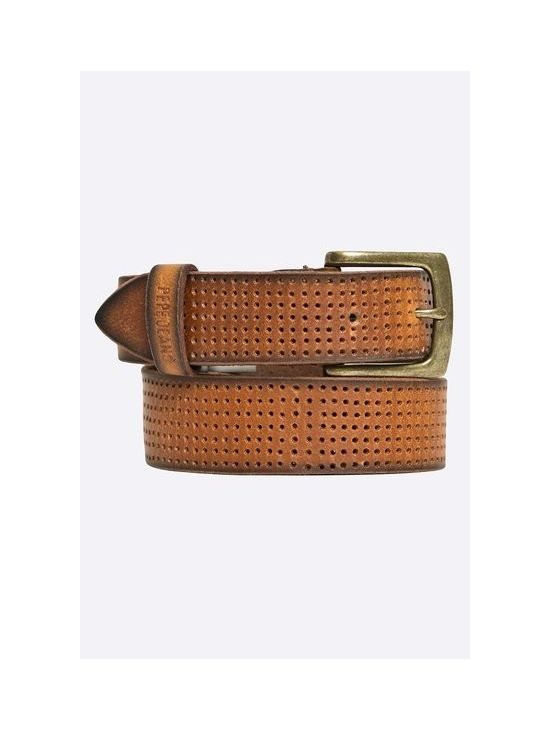 Hnědý pánský pásek Pepe Jeans NEW LEWIN