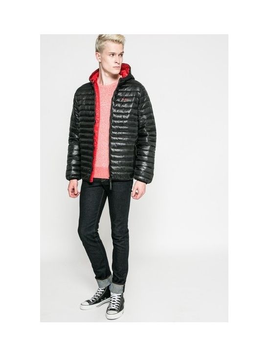 Prošívaná černá zimní bunda Pepe Jeans ONS