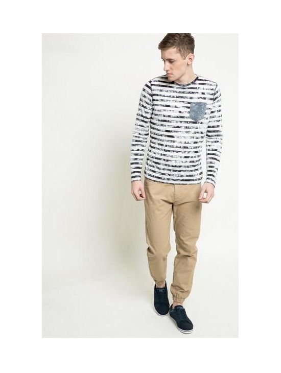 Pruhované modré triko Pepe Jeans SHAGGYb