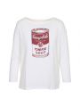 Bílé tričko s potiskem Andy Warhol Pepe Jeans SHENA T-SHIRT
