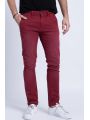 Vínové chinos kalhoty Pepe Jeans SLOANE