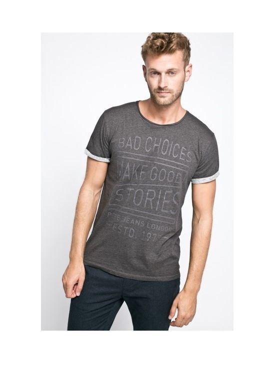 Ttriko s nápisem Pepe Jeans TEAK