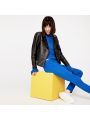 Kožená černá bunda Pepe Jeans LIANAa