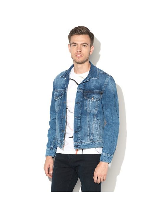 Džínová pánská bunda Pepe Jeans PINNERa