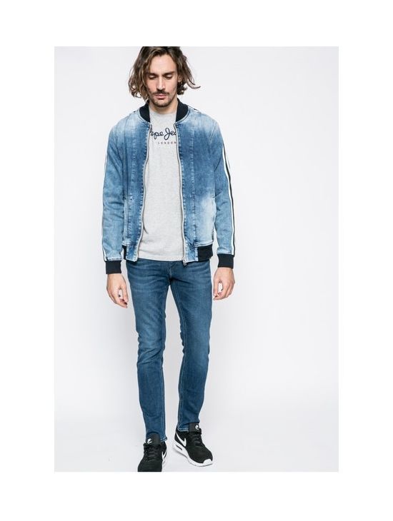 Gymdigo pánský denim bomber pepe Jeans TEDDYa