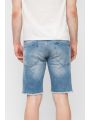 Pásnké světle modré kraťasy Pepe Jeans CHAPc
