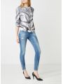 Dámské slim džíny Diesel SKINZEE-ZIP 0681E