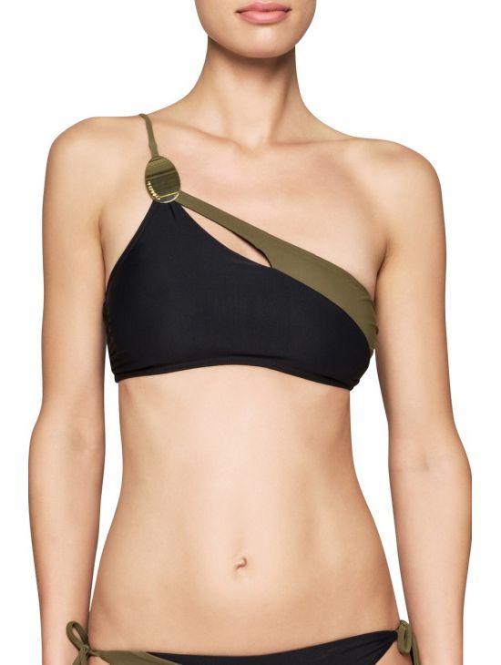 Plavková poprsenka Calvin Klein SHOULDER BRALETTE