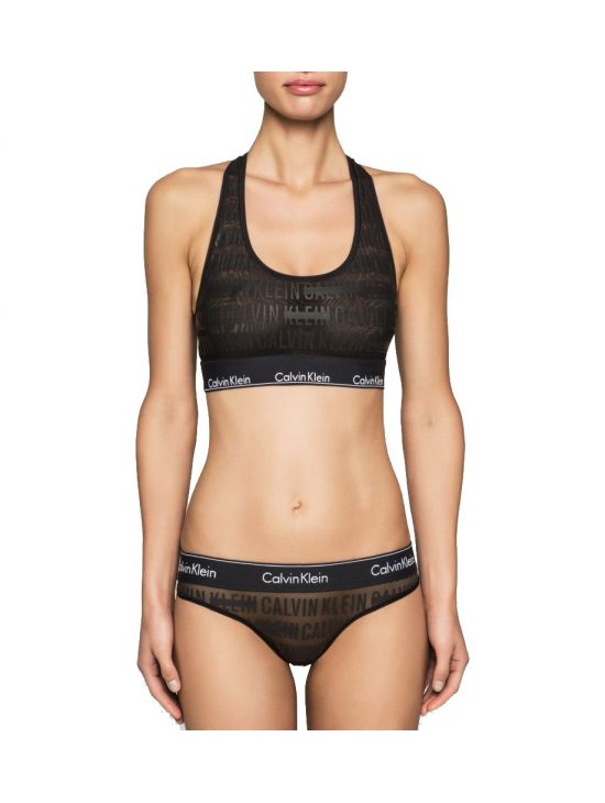 Černá bralette podprsenka Calvin Klein QF1879E