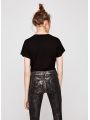 Dámské černé body triko Pepe Jeans VALERIAb