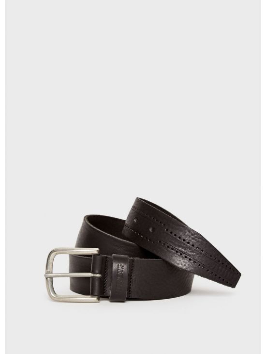 Pánský opasek Pepe Jeans LAHAM černý