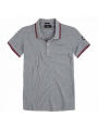 Šedé slim fit polo tričko Pepe Jeans PAULS POLO