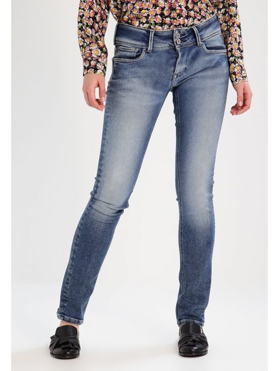 Klasické dámské cigaretové džíny Pepe Jeans VERA Power Flex