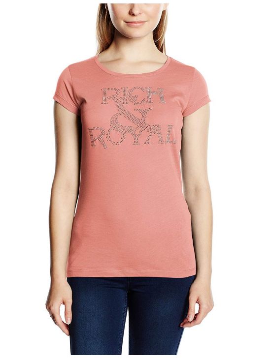 Dámské meruňkové triko Rich&Royal G SHIRT