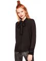 Černá dámská košile s vázačkou Pepe Jeans LUCIA