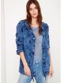 Lehká modrá dámská parka bunda Pepe Jeans SANDYa