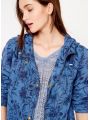 Lehká modrá dámská parka bunda Pepe Jeans SANDYc
