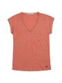 Dámské lněné triko Pepe Jeans CLEMENTINEb