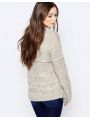 Dámský zimní svetr šedý Pepe Jeans MAYA KNITb