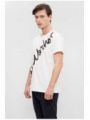 Bílé tričko Andy Warhol Pepe Jeans SIGNATURE 1