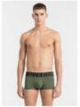 Pánské boxerky Calvin Klein khaki NB1047A
