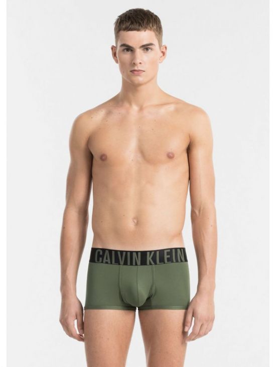 Pánské boxerky Calvin Klein khaki NB1047A