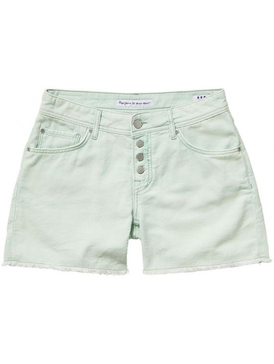 Dámské mint zelené džínové šortky Pepe Jeans THRASHER