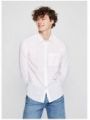 Pánská bílá košile Pepe Jeans CAMERON