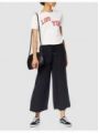 Dámské černé culottes kalhoty Pepe Jeans MEG