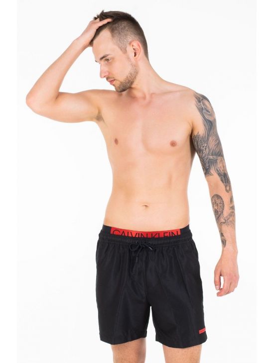 Pánské koupací šortky DOUBLE WAISTBAND od Clavin Klein