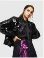 Dámský černý zimní bomber Diesel W-ONYb