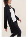 Dámský černý svetr cardigan Salsa 122229a