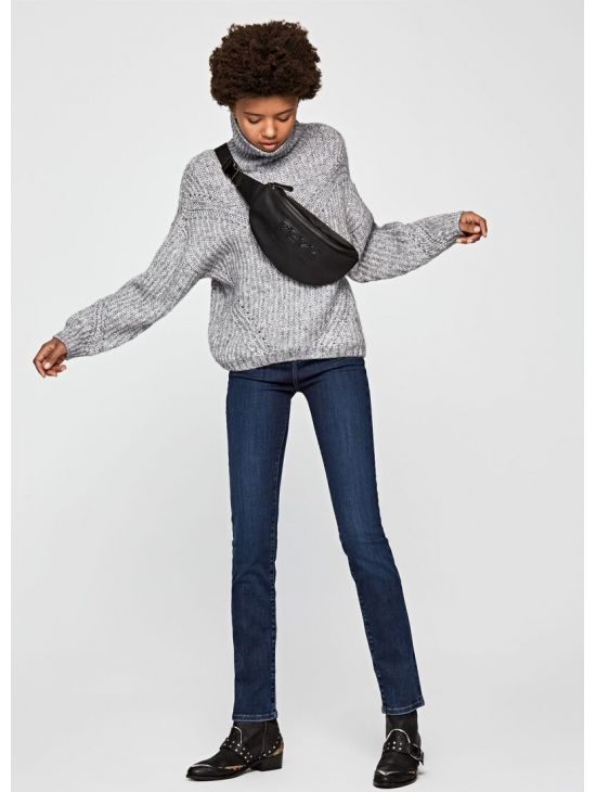 Dámský šedý svetr Pepe Jeans CRYSTAL