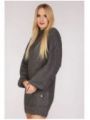 Dámské šedé svetrové šaty Pepe Jeans BLONDEb