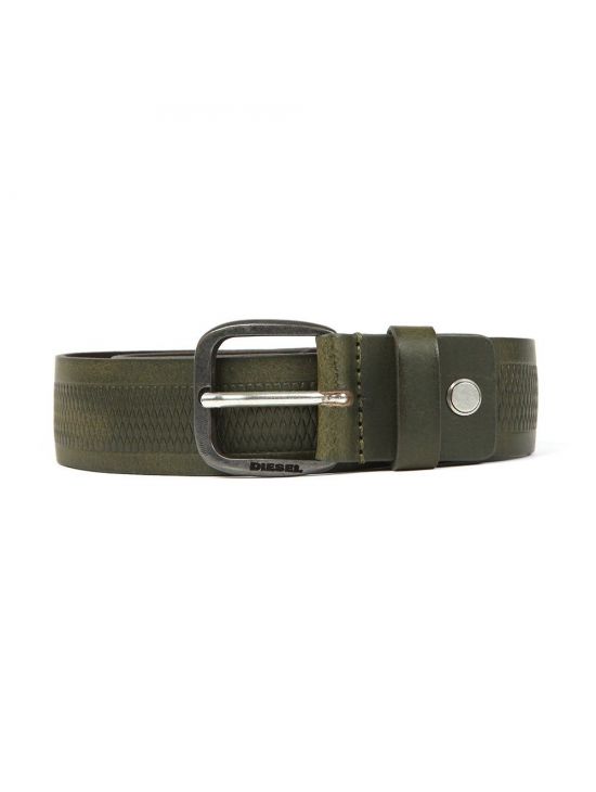 Pánský kožený opesek Diesel khaki X05154 P0759