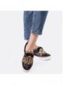 Sllip-on leopardí polobotky ADAMS FRINGEb