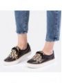 Sllip-on leopardí polobotky ADAMS FRINGEc