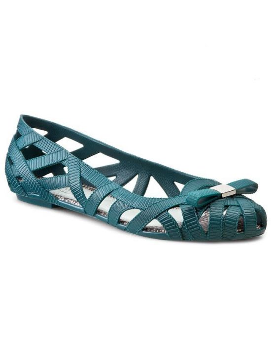 Zelené baleríny Melissa M31634a