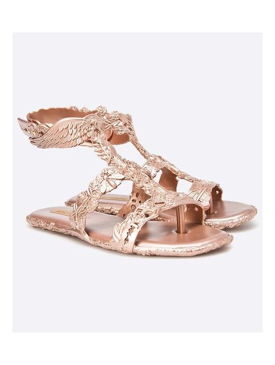 Dámské růžové sandály Melissa CAMPANA M31674