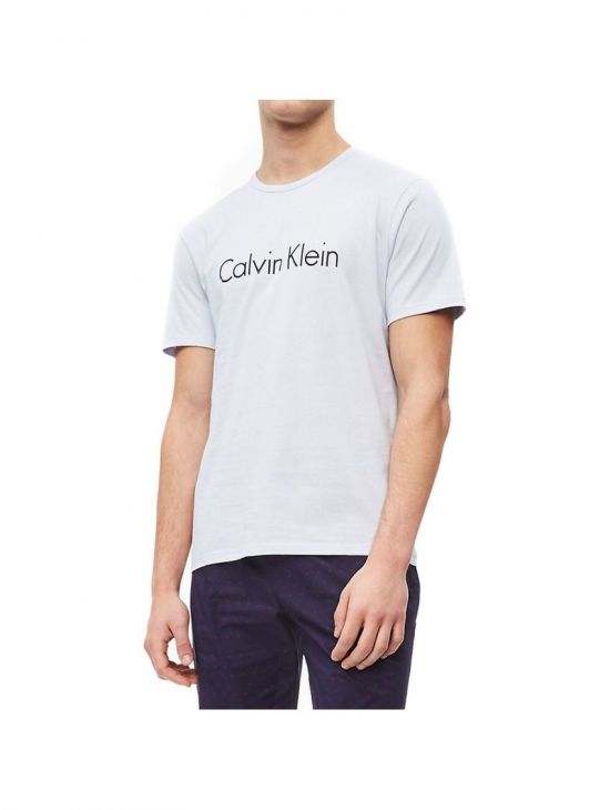 Pánské bílé triko Calvin Klein CREW NECK