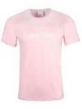 Pánské růžové triko Calvin Klein CREW NECK