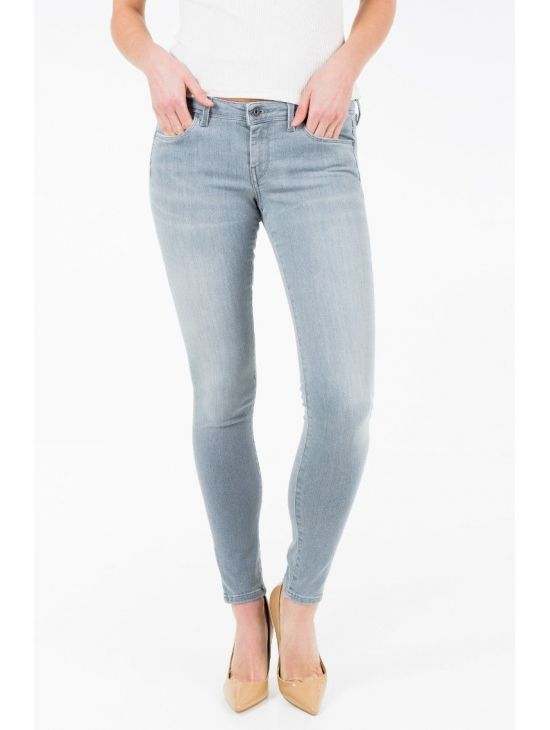 Šedé slim džíny Pepe Jeans LOLA